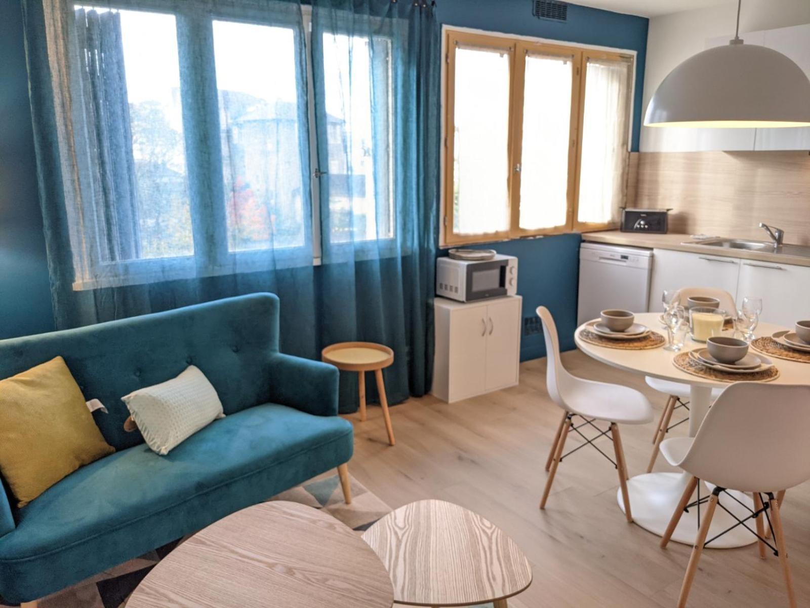 Cosy Iris 3Ch - Stationnement Gratuit - Lumineux Apartment Pau Ngoại thất bức ảnh